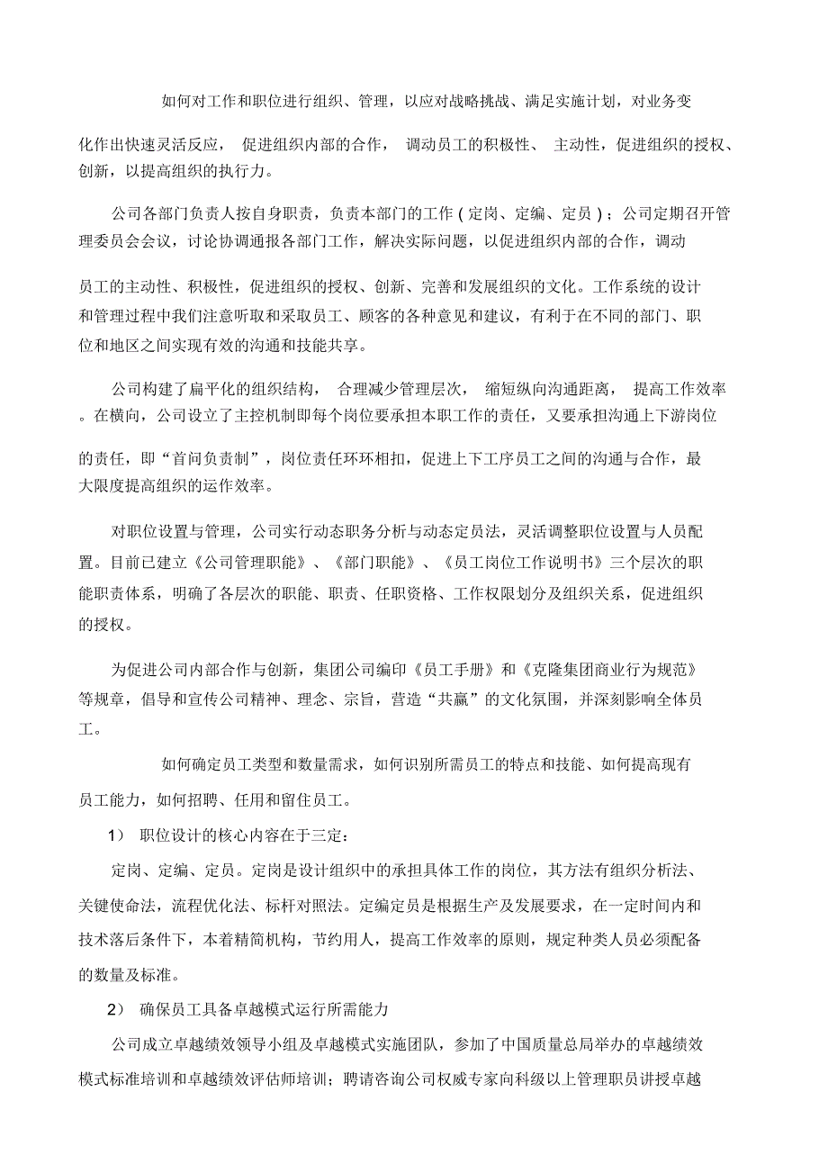 某公司卓越绩效自评报告_第2页