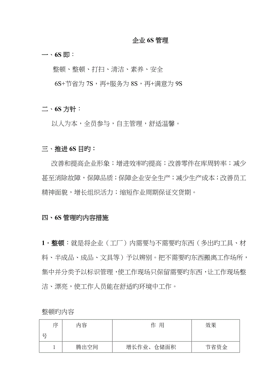 企业六S管理主要内容_第1页