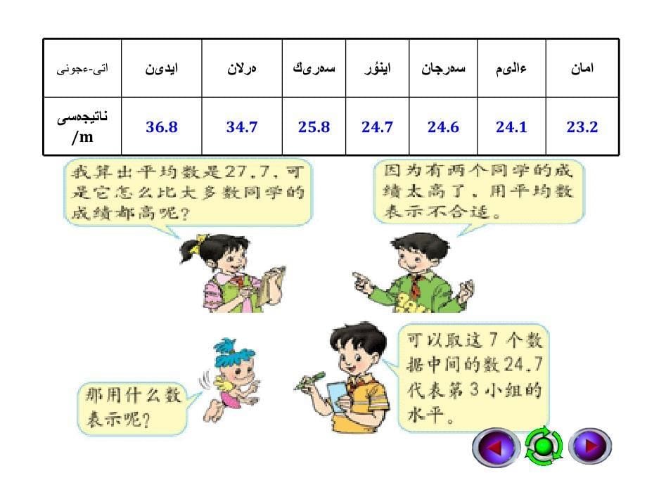 数学人教版五年级上《中位数》ppt哈课件_第5页