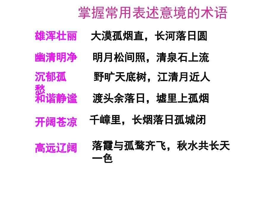 湖南省怀化市湖天中学高中语文 第二单元《江花月夜》课件 新人教版选修《中国古代诗歌散文欣赏》_第5页