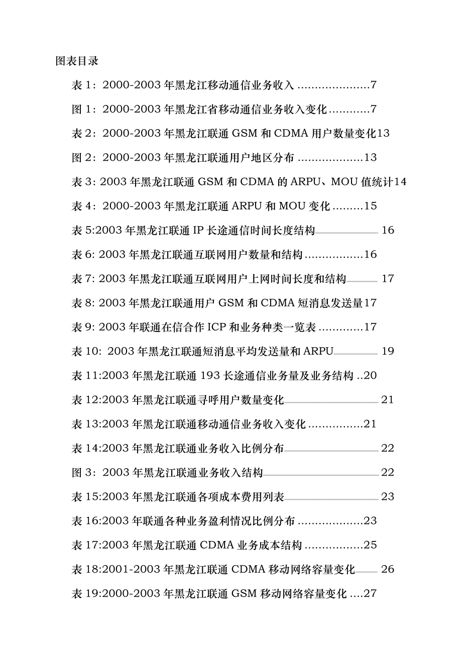 黑龙江联通分公司经营分析报告_第4页