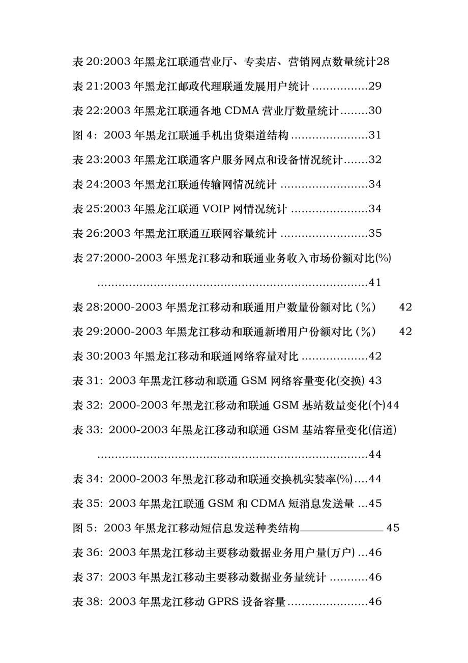 黑龙江联通分公司经营分析报告_第5页