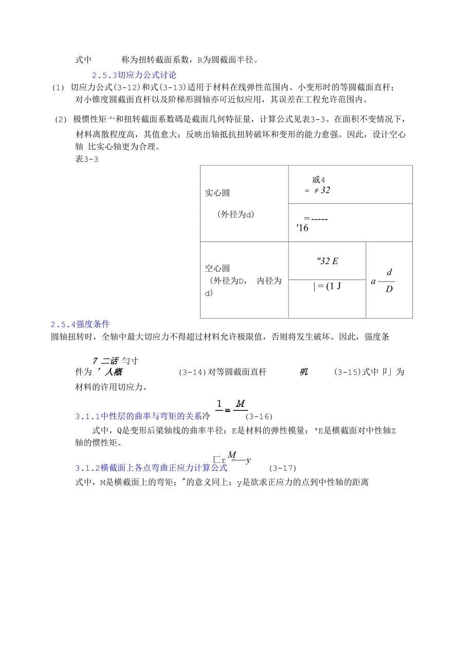 材料力学重点及公式1_第5页