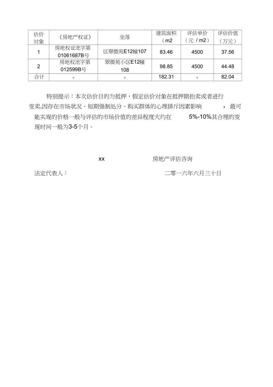 房地产抵押估价报告_第3页