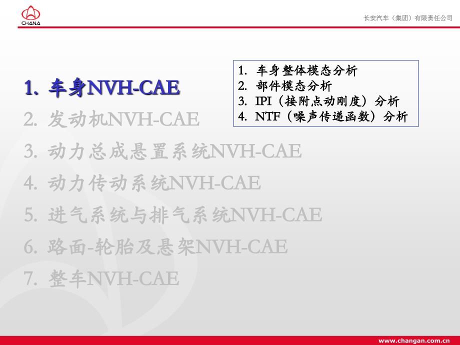 NVH-CAE介绍及NVH-CAE工作汇报_第4页