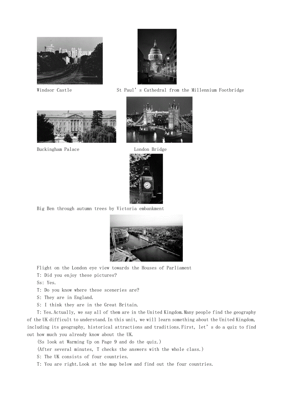 2022年高中英语 Unit 2 The United Kingdom Period 1 优秀教案 新人教版必修5_第4页