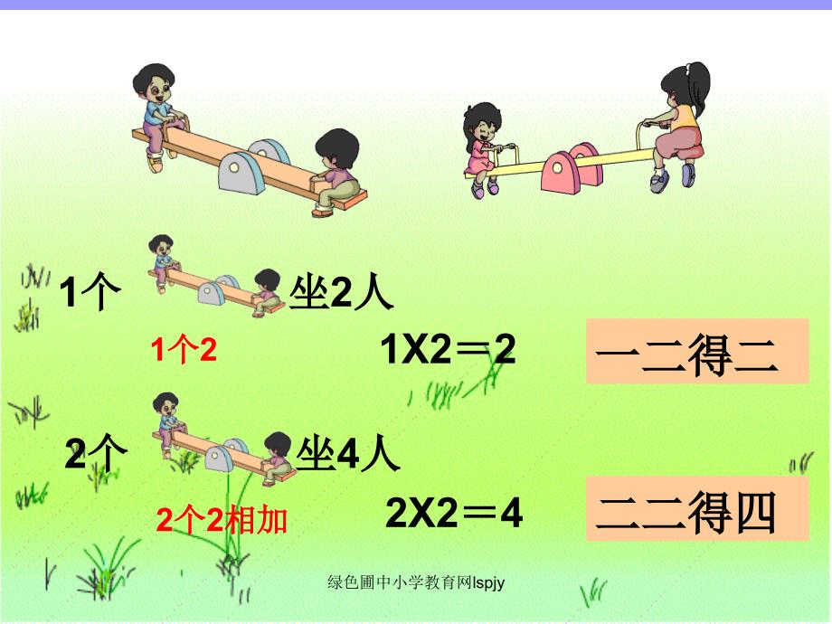 二年级上数学课件1234的乘法口诀3苏教版_第4页