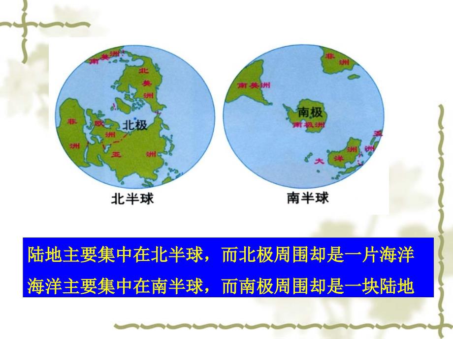 地理第二部分陆地和海洋复习课件人教版七年级上_第4页