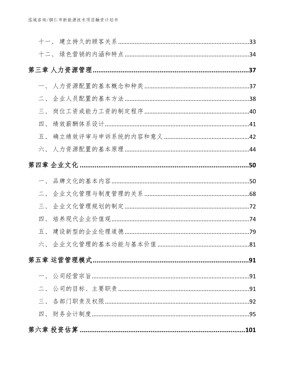 铜仁市新能源技术项目融资计划书【范文】_第3页