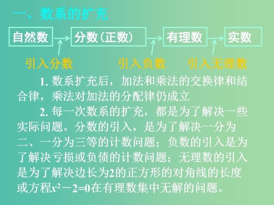 高中数学 第三章 第一节 数系的扩充和复数的概念课件 新人教版选修1-2.ppt_第5页