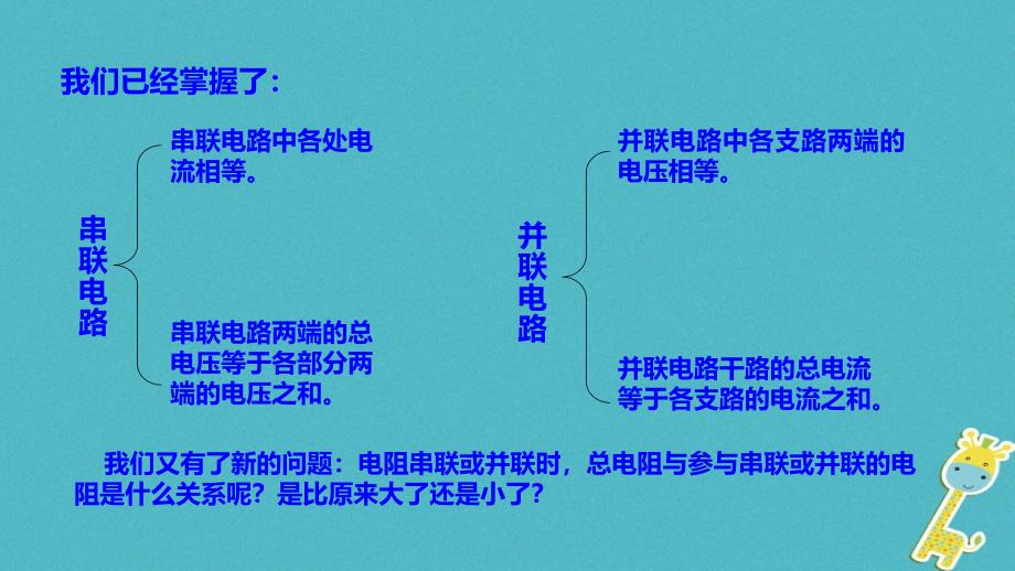 最新九年级物理全册15.4电阻的串联和并联课件_第4页