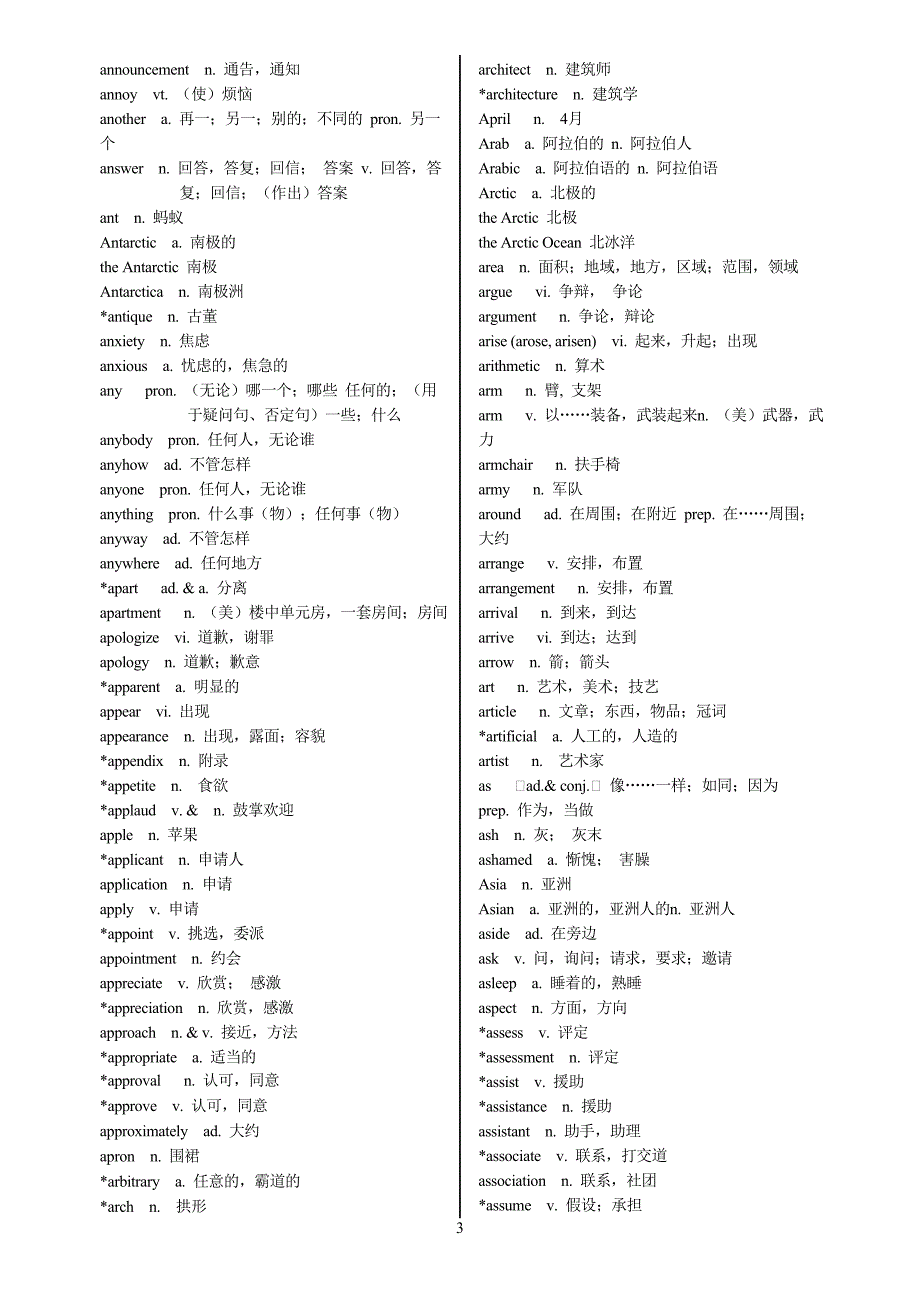 新课标高中英语词汇表_第3页