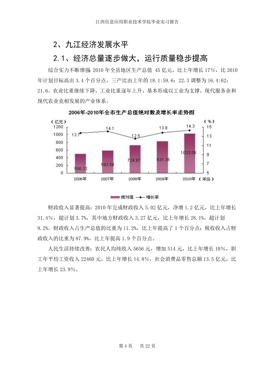 毕业实习报告九江市房地产市场调查报告_第4页