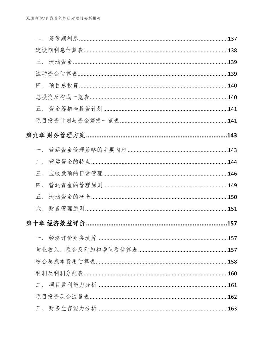 岢岚县氢能研发项目分析报告（参考模板）_第5页