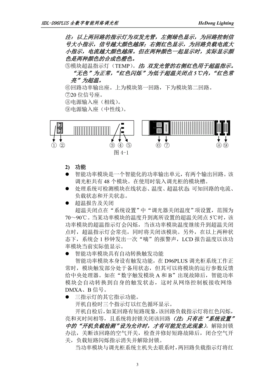 HDLD96PLUS全数字智能网络调光柜_第3页