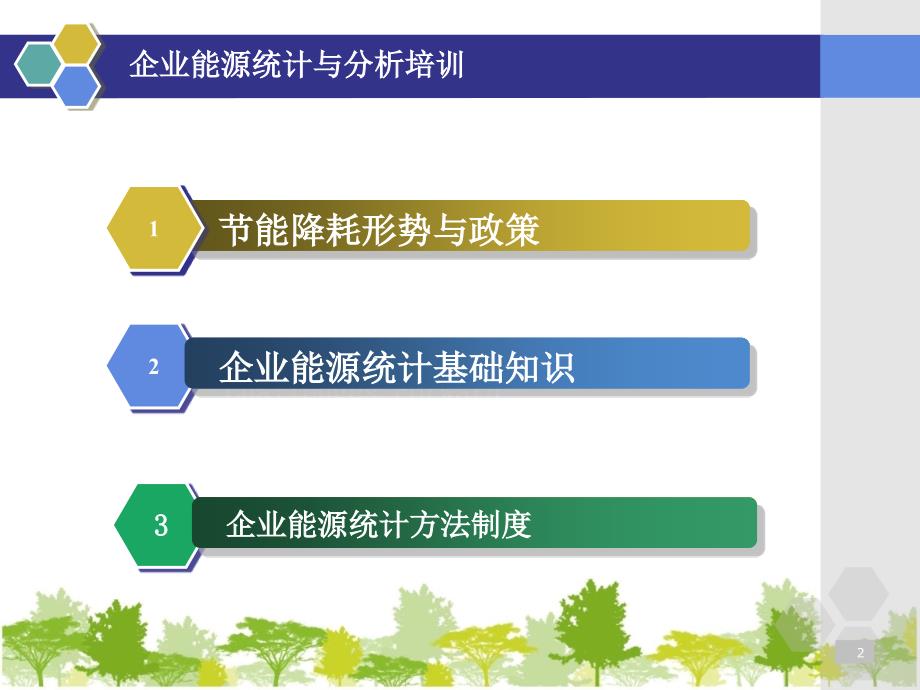 企业能源统计与节能降耗培训课件_第2页