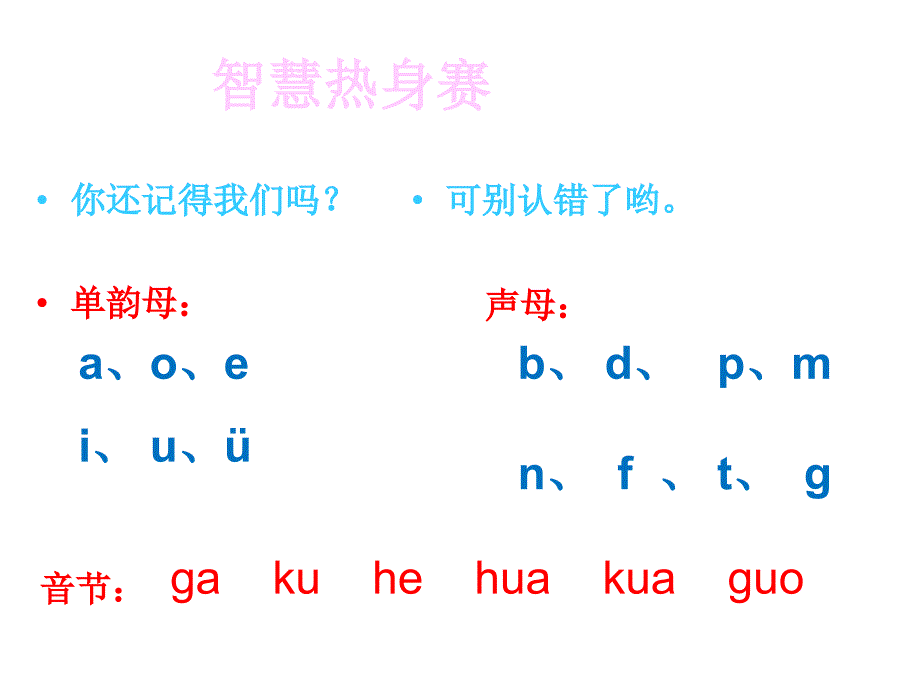 一年级拼音教学jqx课件_第2页