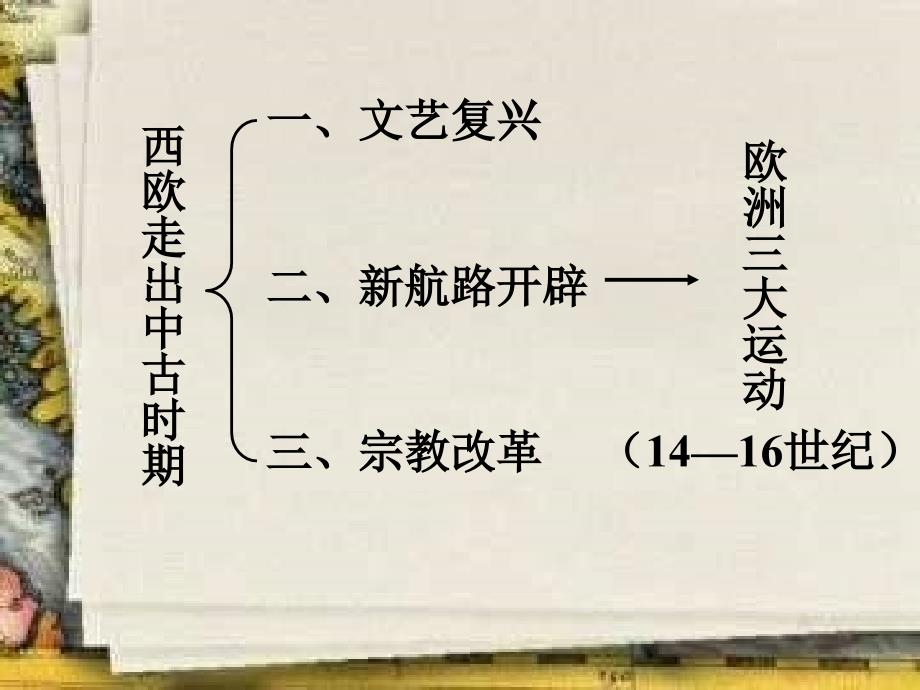 12《西欧走出中古时代》课件_第3页