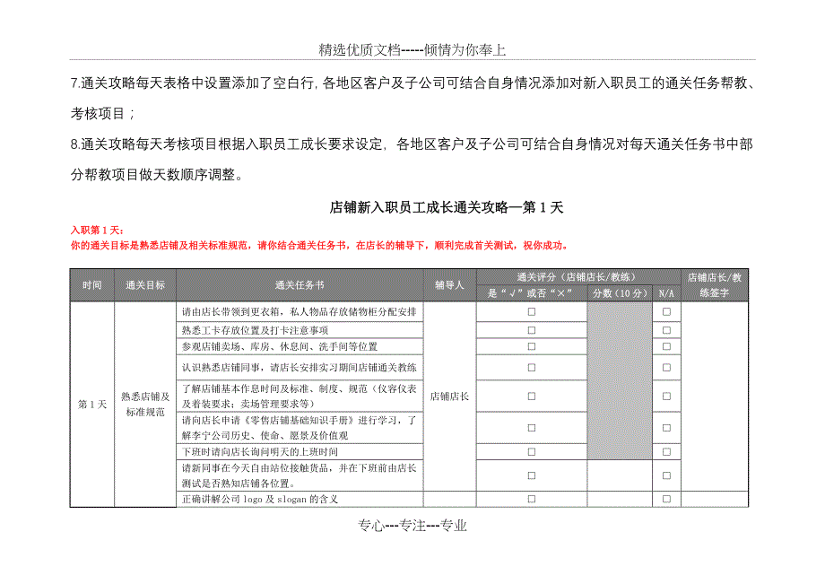 新入职员工店铺成长培训手册_第4页