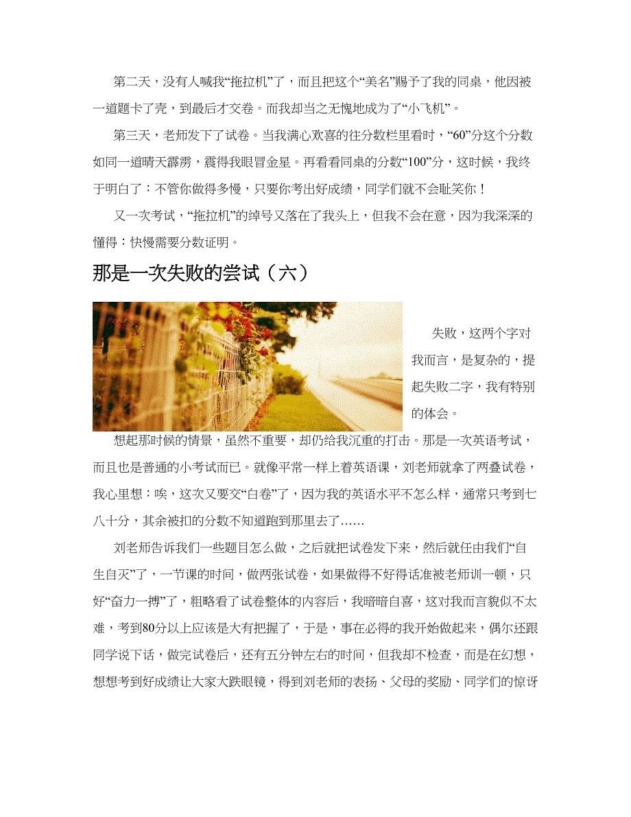 那是一次失败的尝试(共10篇).docx_第5页