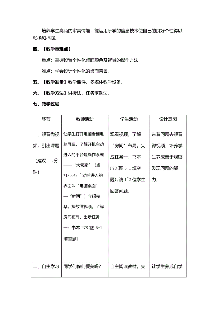 第15课 五年级上册 布置我的房间-设置个性系统3_第2页