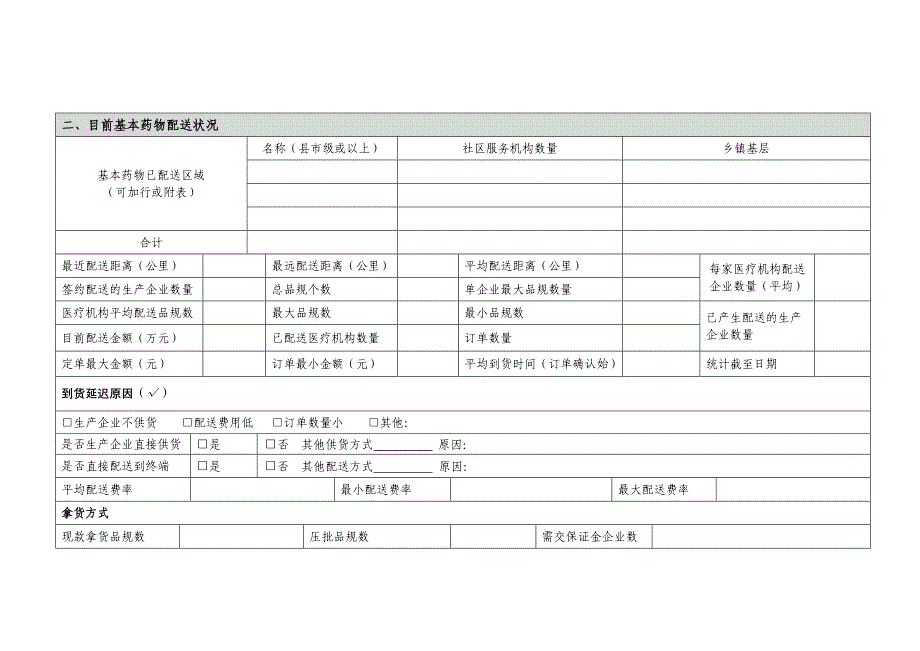 山东省基本药物配送企业情况调查表.doc_第3页