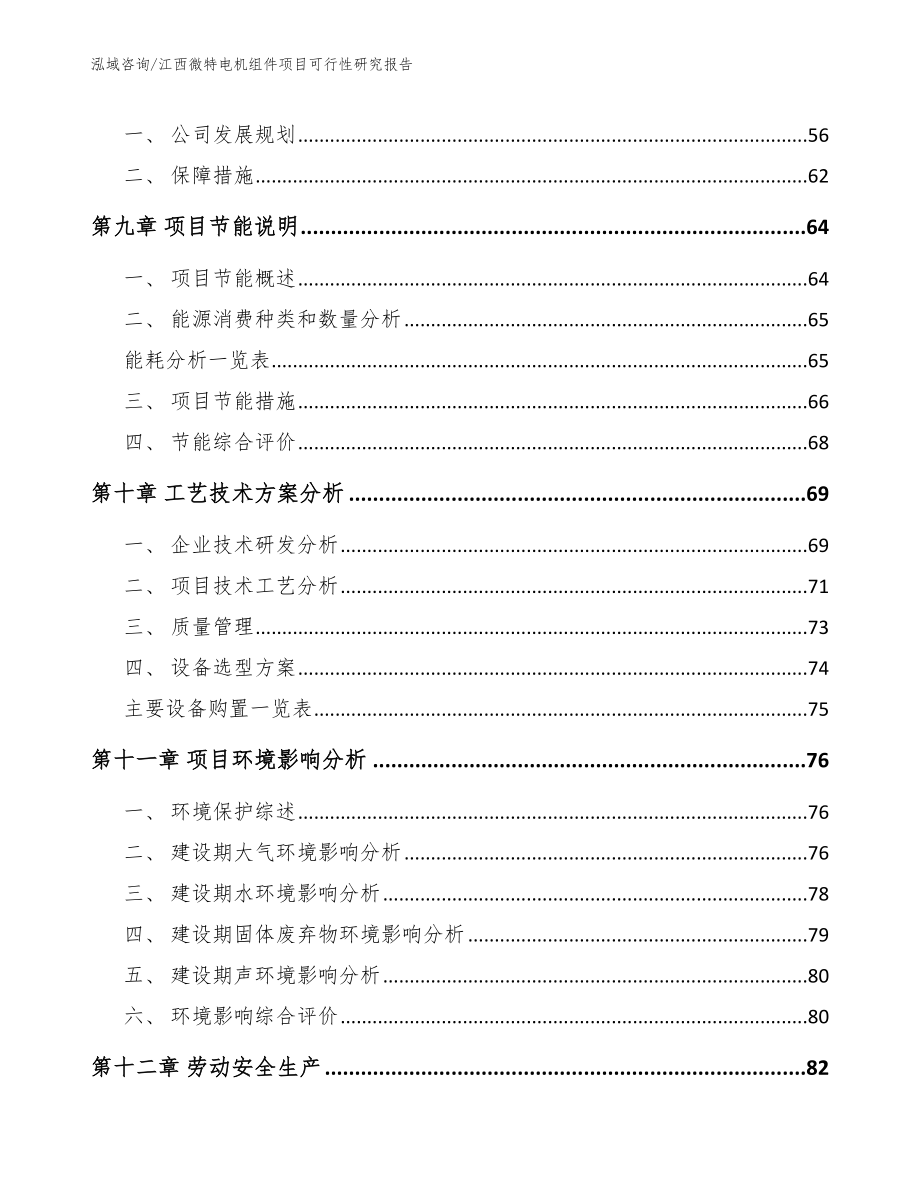 江西微特电机组件项目可行性研究报告_第3页