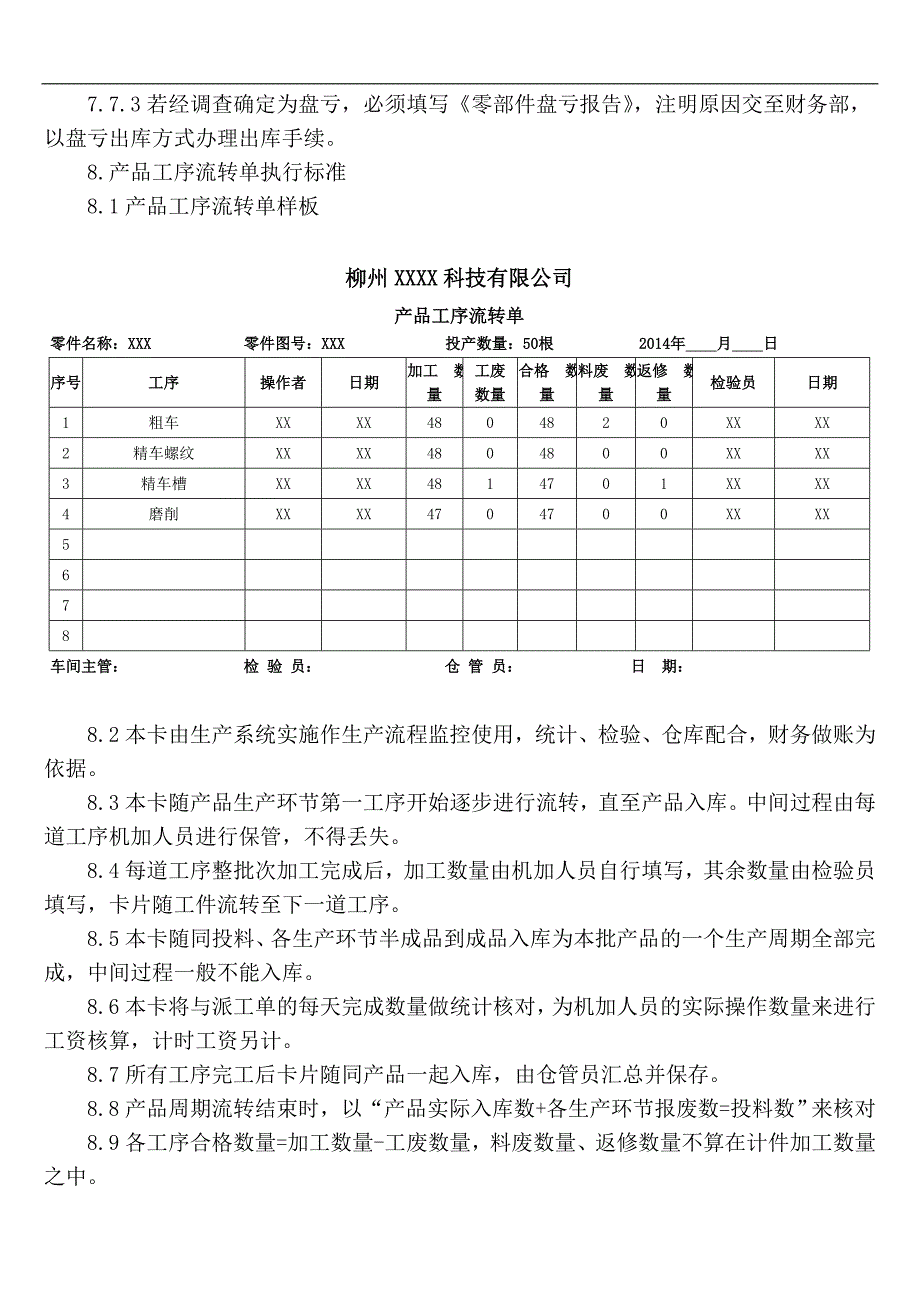 零部件出入库管理制度_第4页