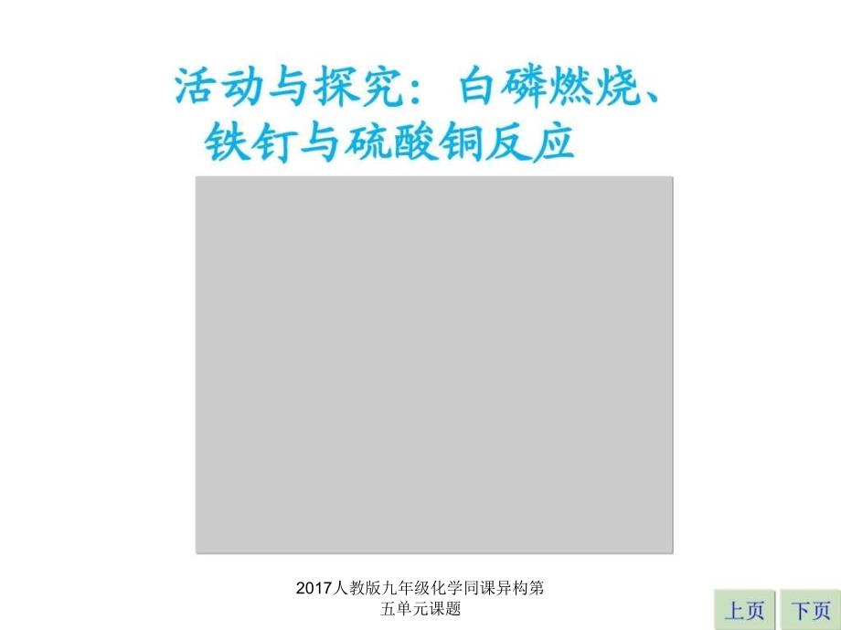 2017人教版九年级化学同课异构第五单元课题课件_第3页