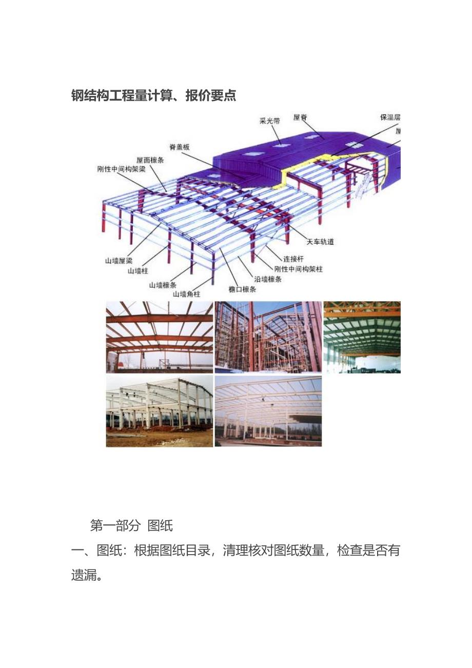 钢结构工程量计算_第1页