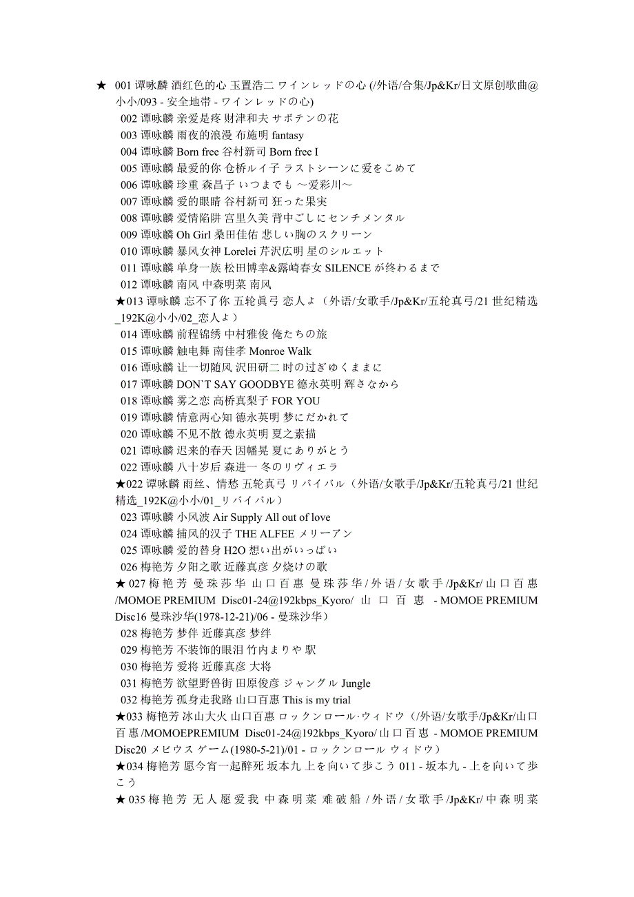 中文翻唱日文歌2.doc_第1页