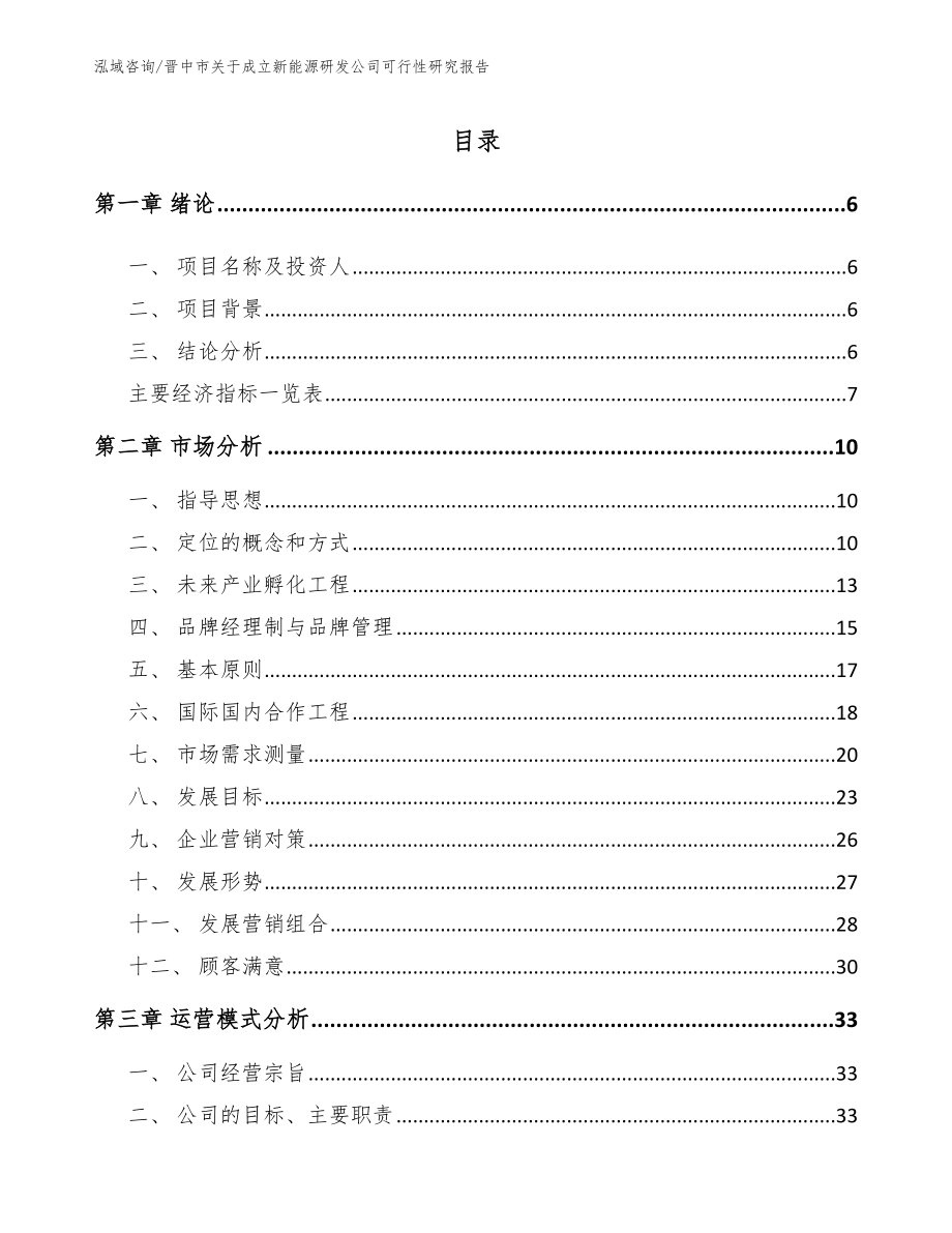 晋中市关于成立新能源研发公司可行性研究报告【模板参考】_第2页