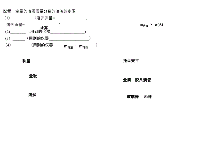 一定溶质质量分数的氯化钠溶液的配制_第2页