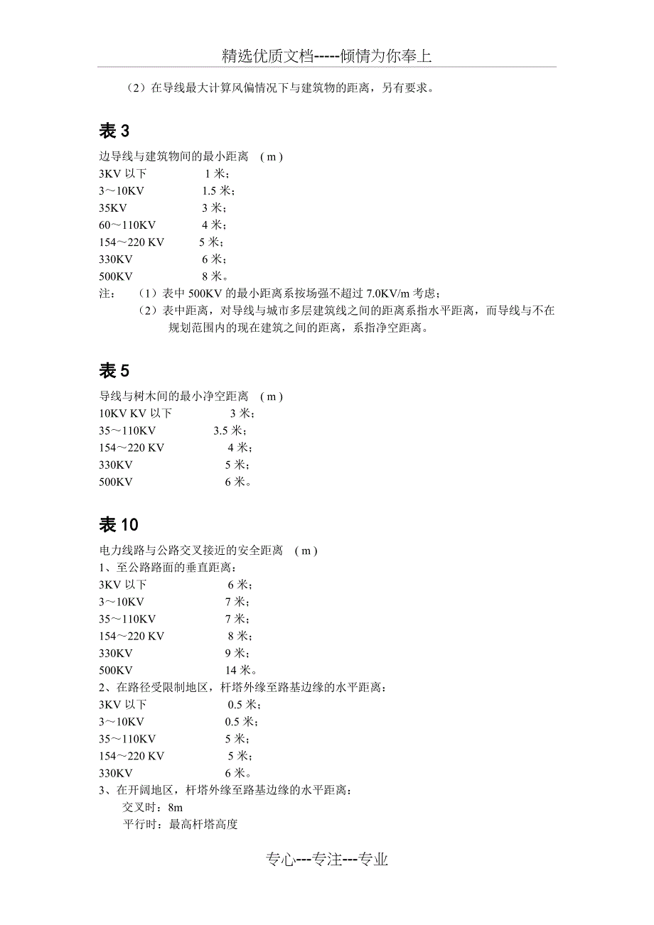 架空电力线路技术标准(共3页)_第2页