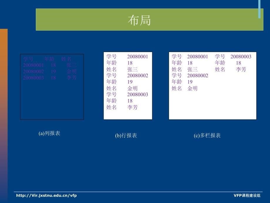 第九章报表设计PPT课件_第5页