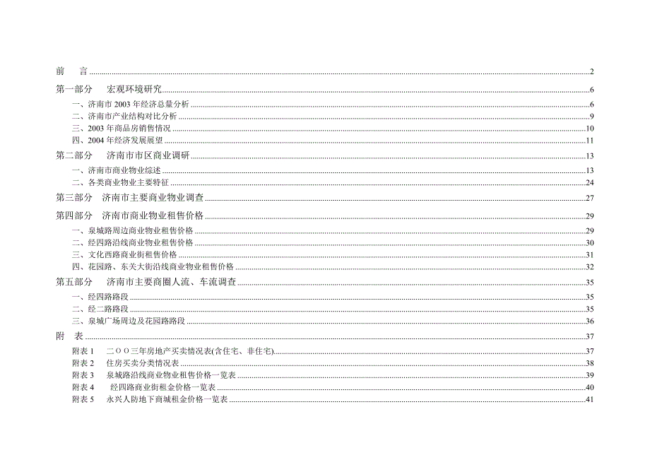 济南商业项目市场调研报告_第4页