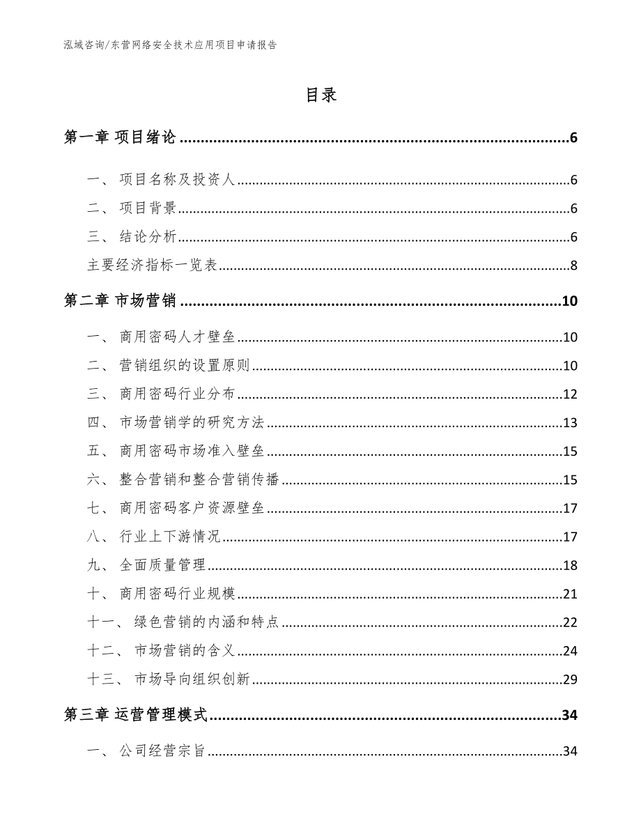 东营网络安全技术应用项目申请报告（模板参考）_第2页