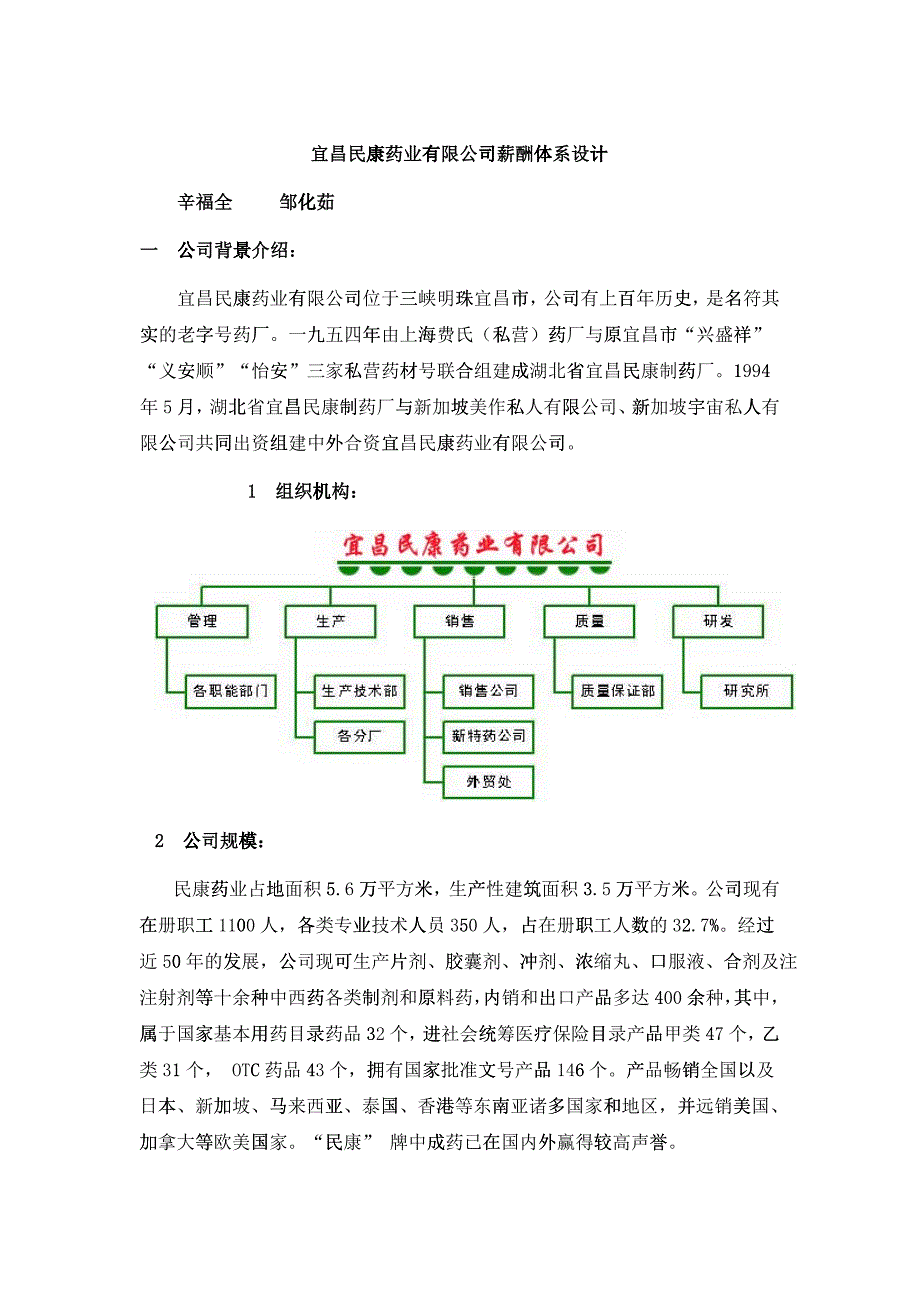 宜昌薪酬設計 (doc 12)_第1页