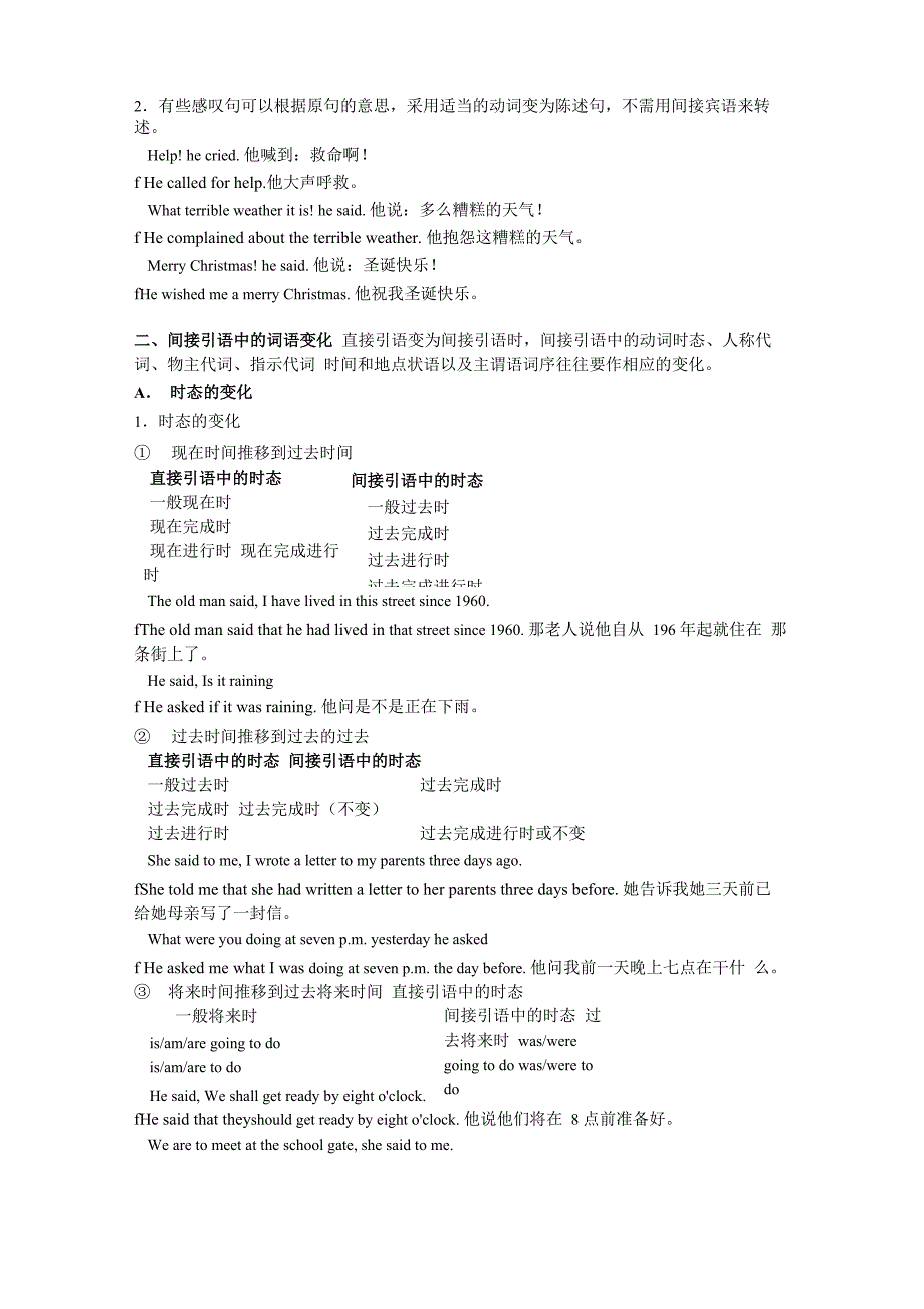 直接引语和间接引语_第4页