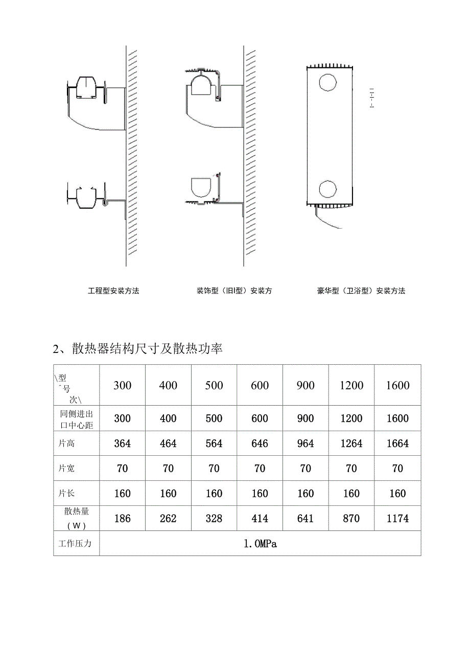 散热器安装使用说明_第4页