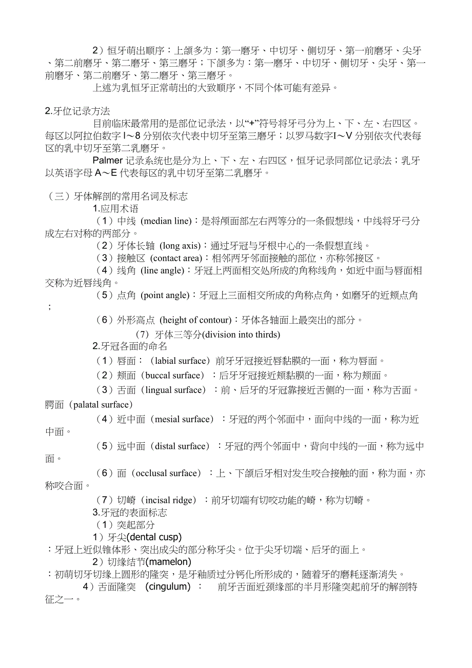 口腔解剖生理学超详细重点.doc_第3页