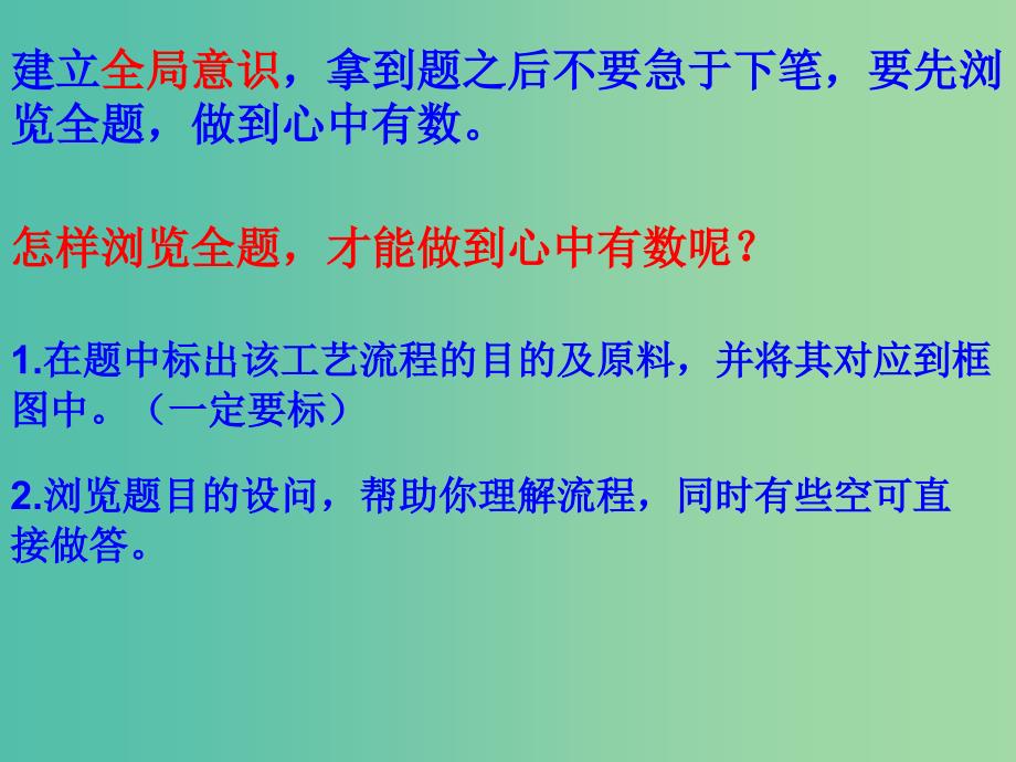 高考化学一轮复习 框图流程类题目课件.ppt_第2页