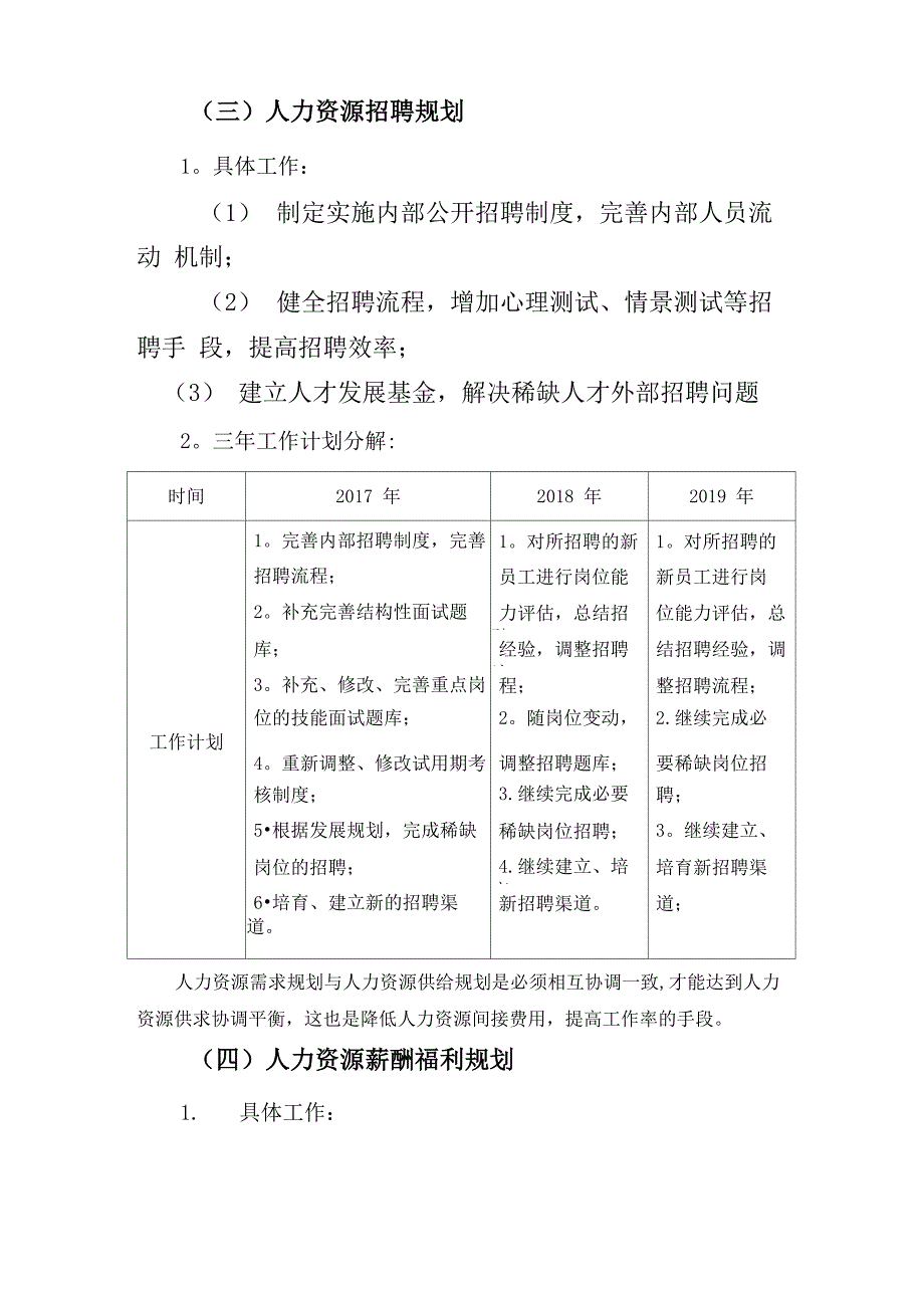 人力资源战略目标三年计划分解及措施方案_第3页