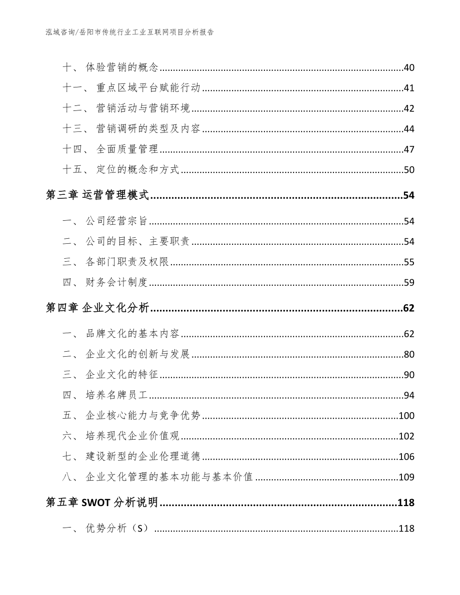 岳阳市传统行业工业互联网项目分析报告【范文模板】_第2页