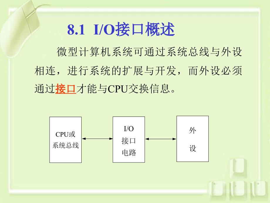 微机原理与接口技术：第八章 输入输出技术_第4页