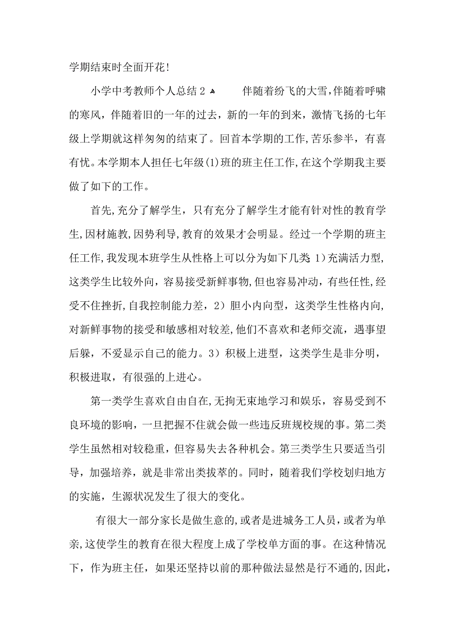 小学中考教师个人总结_第3页