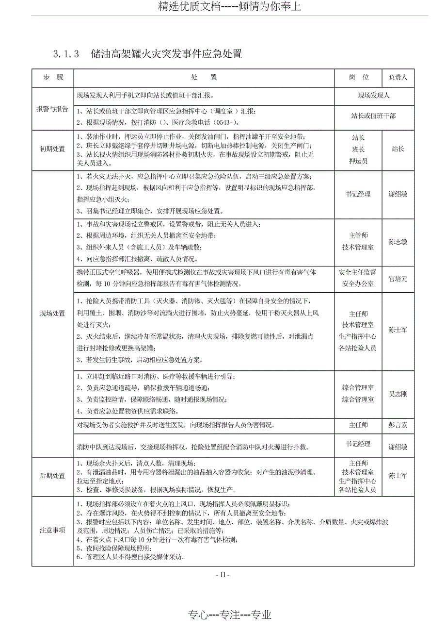 采油厂基层单位应急现场处置方案_第2页