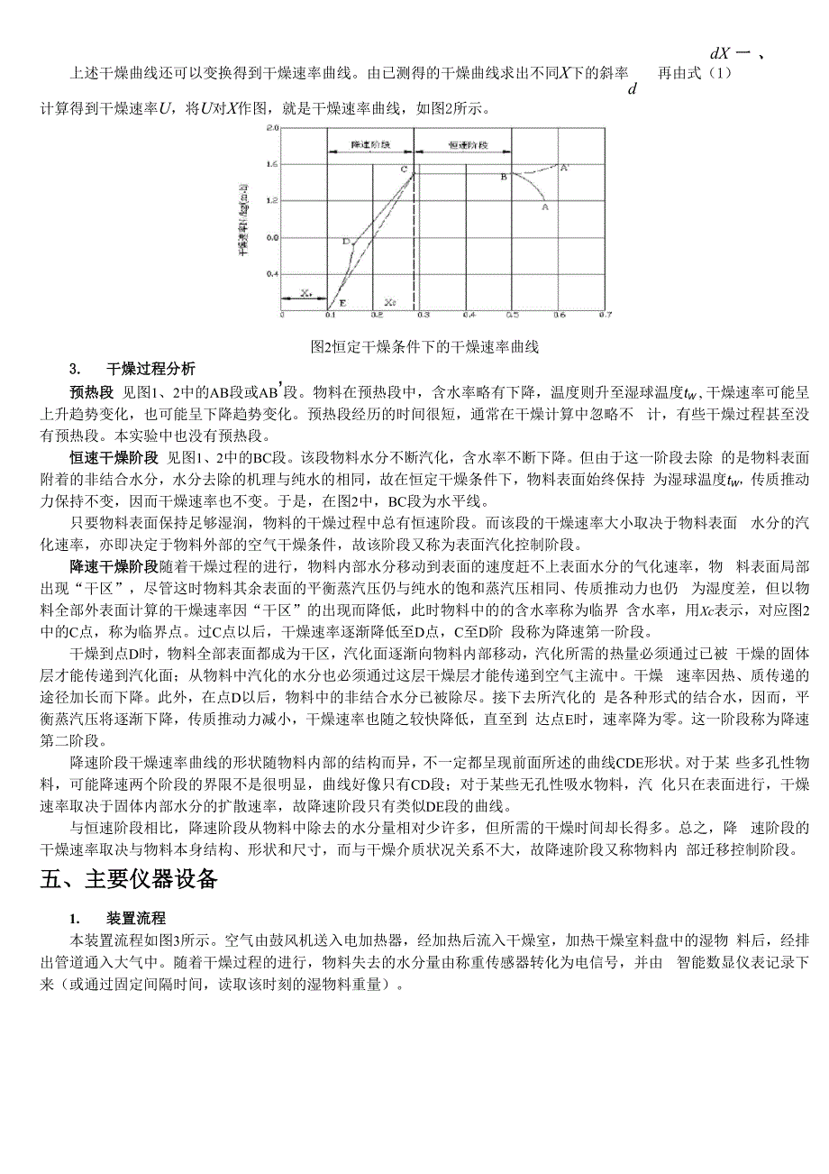 干燥特性曲线测定实验_第4页