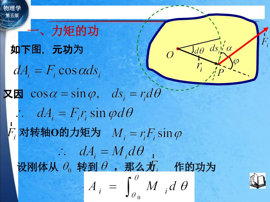 力矩的功刚体绕定轴转动的动能定理ppt课件_第2页