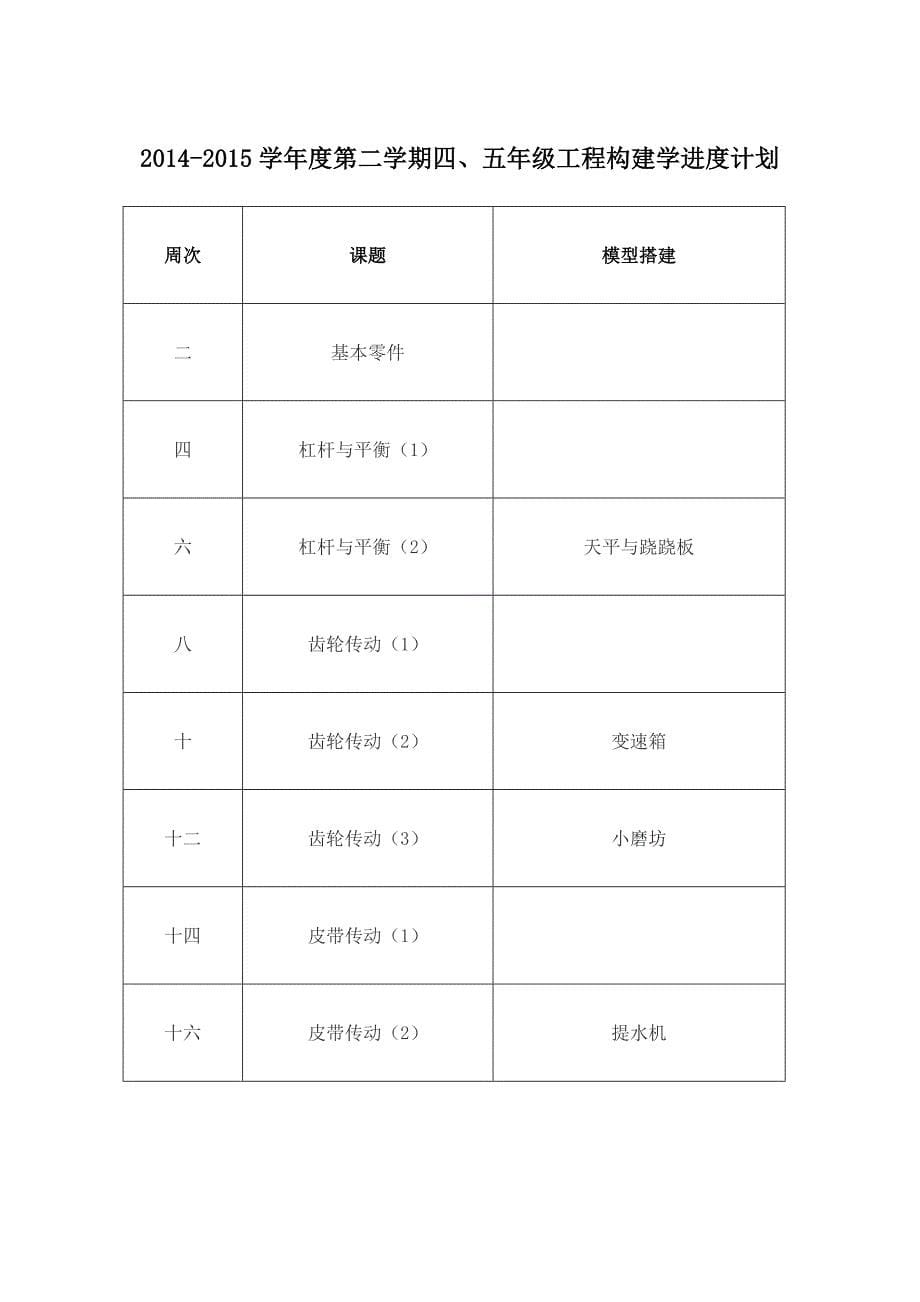 趣味2014-2015第二学期计划_第5页